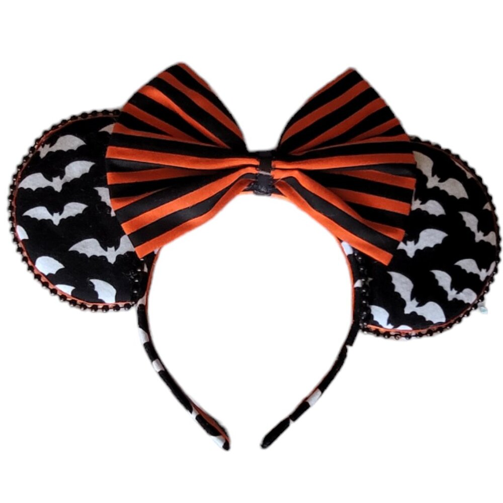 NEW handmade Spooky bat mouse ears.